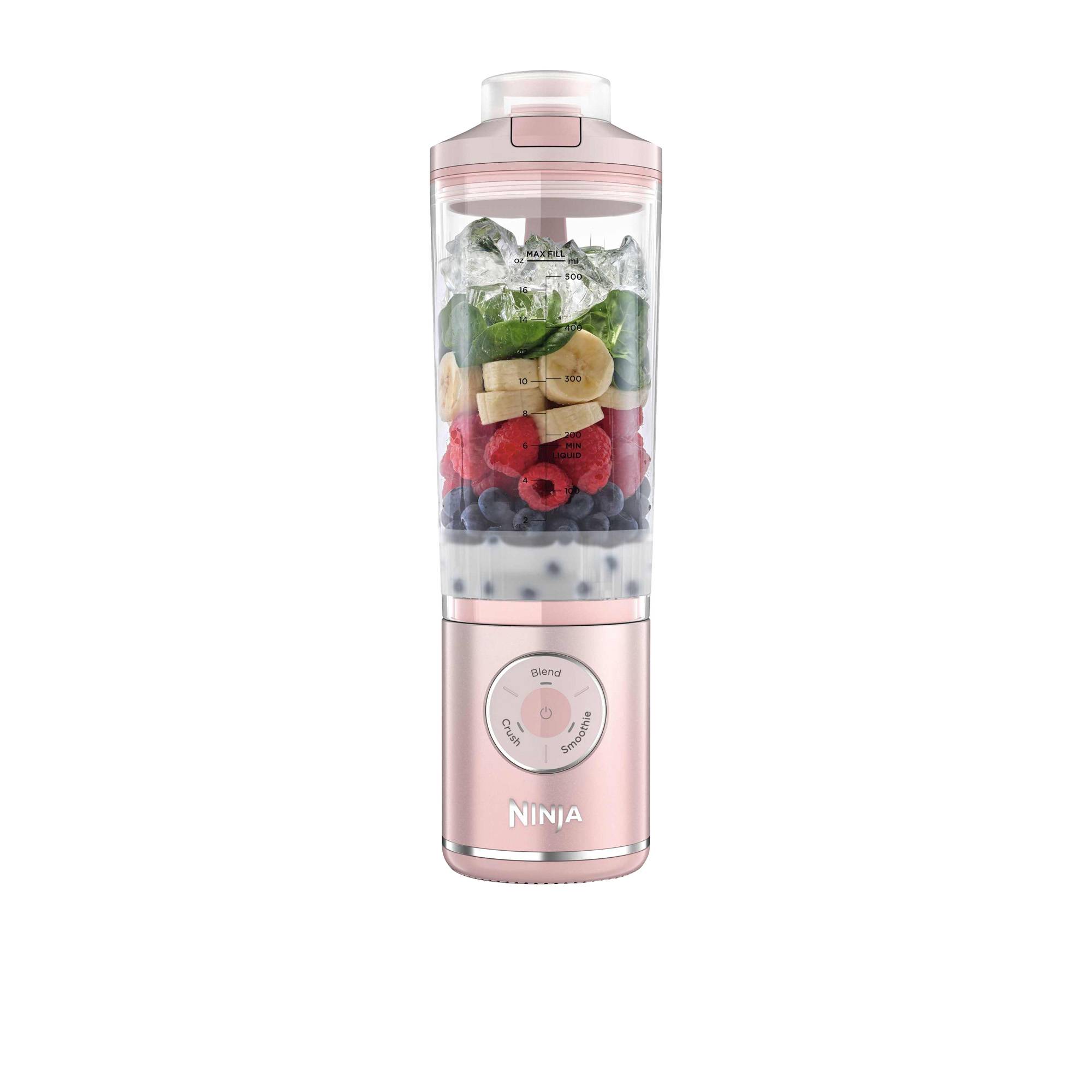 Ninja Blast Max BC251PK Cordless Portable Blender 650mL Dusty Pink
